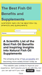 Mobile Screenshot of best-fish-oil-benefits-and-supplements.com